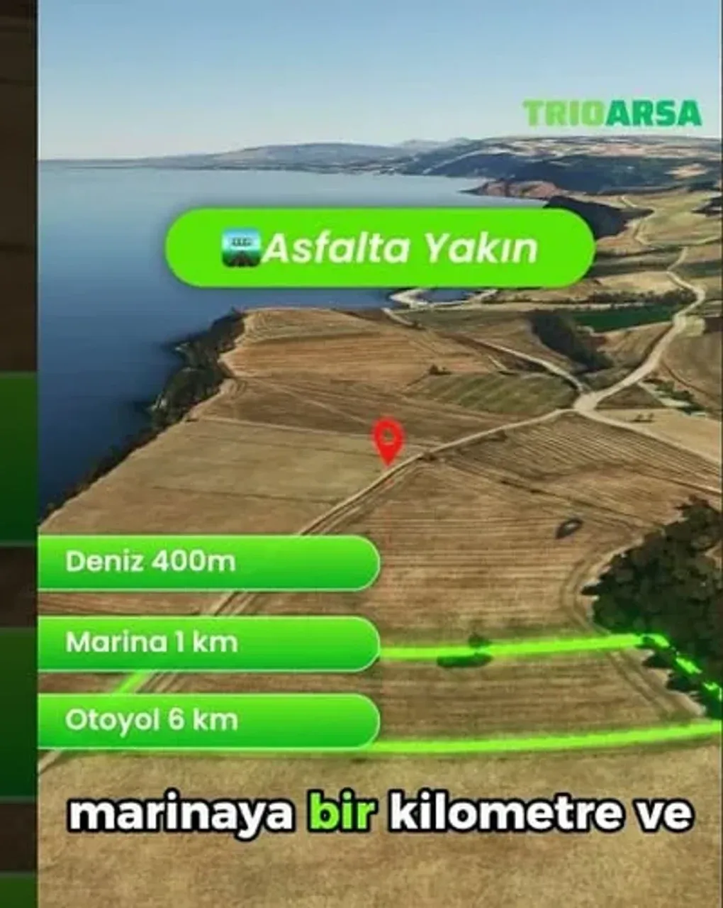 SanalDrone real estate land campaign output